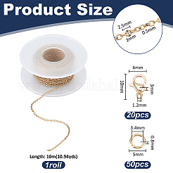 Наборы для изготовления ожерелья-цепочки своими руками&nbsp;DIY-UN0007-74