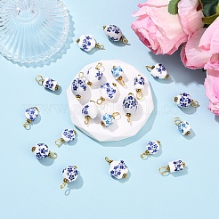 20 шт. фарфоровые подвески ручной работы&nbsp;PALLOY-YW00112-01