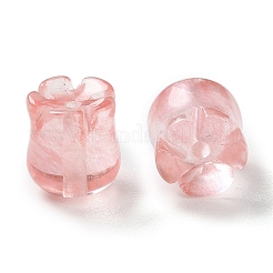 Ciliegio quarzo perle di vetro&nbsp;G-G109-01K