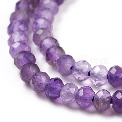 Natürlichen Amethyst Perlen Stränge&nbsp;X-G-E194-01