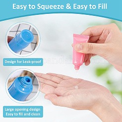 Пластиковая многоразовая бутылочка с мягкой трубкой&nbsp;TOOL-BC0002-70B