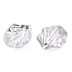 Pendentifs en plastique électroplaqués CCB&nbsp;PL-N007-11P