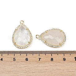 Ограненные подвески из натуральных кристаллов кварца&nbsp;G-I382-05G-10