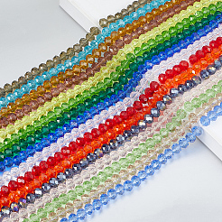 16 brin de perles de verre de 16 couleurs&nbsp;EGLA-PA0001-37A
