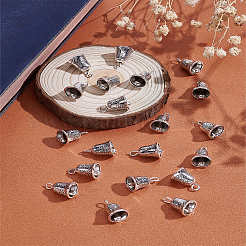 20 pendentif cloche en alliage de style tibétain&nbsp;FIND-LP0002-48