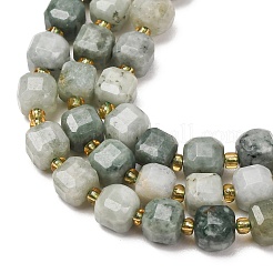 Perles de jade jadéite naturelle du Myanmar&nbsp;GG-CBAC972-A22-01