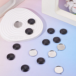 10 pz 304 ciondolo cabochon in acciaio inox&nbsp;DIY-TA0015-76B