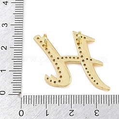 Messing micro pave klare zirkonia anhänger&nbsp;CU-CBA8481-01G-H
