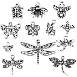 96шт 12 стиля подвески из сплава в тибетском стиле&nbsp;TIBE-SC0002-52