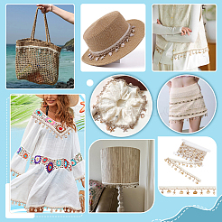 3.2 ярд полиэстера с пластиковой оболочкой и лентами в виде морских звезд&nbsp;OCOR-PH0006-37