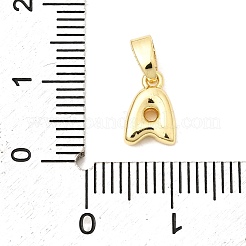 Dijes de letras de latón&nbsp;KK-G554-22G-A
