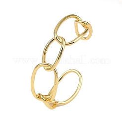 Латунь манжеты браслеты для женщин&nbsp;LS-BJEW-C112-10G