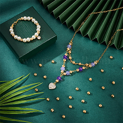 Латунные бусины&nbsp;KK-BC0009-96