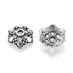 Тибетском стиле сплав шарик крышки&nbsp;TIBEB-T004-20AS