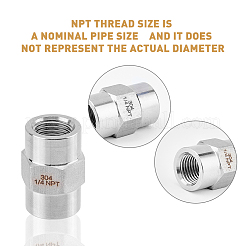 Шестигранное соединение из нержавеющей стали 304&nbsp;FIND-WH0038-35P