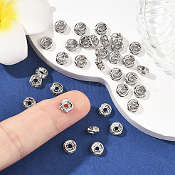 Shegrace Messing-Mikropavé-Zirkonia-Abstandshalter&nbsp;XGRQ1U396-362P