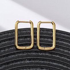 201 серьги-кольца из нержавеющей стали&nbsp;EJEW-Z127-01G-03