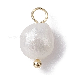 Natürliche Perlen-Kartoffel-Charms&nbsp;X1-PALLOY-JF02199-03