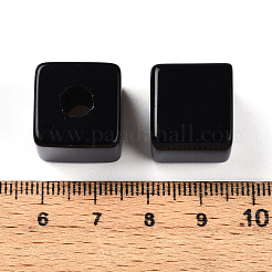 Натуральный обсидиан европейские бусины&nbsp;G-N345-07A-01