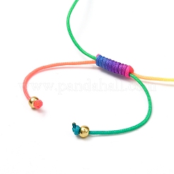 Braccialetto con cordino regolabile per ragazze adolescenti&nbsp;BJEW-JB06880