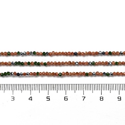 Нити бусин из синтетического авантюрина&nbsp;LS-G-RM250104-D5