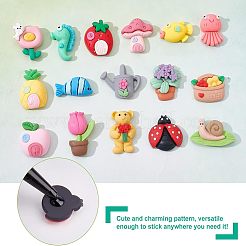 Кабошоны из смолы в стиле 48 шт.&nbsp;CRES-CA0001-14