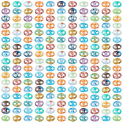 300 perle de verre Picasso&nbsp;EGLA-TA0013-75