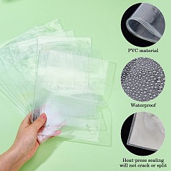 12 шт. 4 стиля прозрачных обложек для книг из ПВХ&nbsp;AJEW-CP0009-15