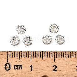 Латунные хрустальные бусины-разделители из цветка&nbsp;RB-D302-S