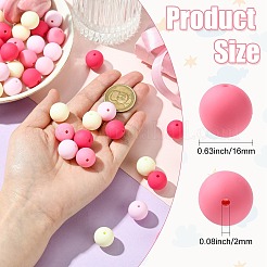 Прорезиненные стиль непрозрачной акриловые бусины&nbsp;MACR-CJC0009-02E