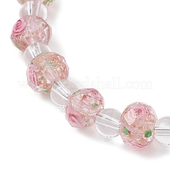 2шт 2-х цветные браслеты из бисера лэмпворк для женщин&nbsp;BJEW-JB12135