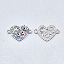 Звенья из сплава с серебряным покрытием&nbsp;ENAM-S117-17