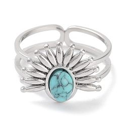 Ионное покрытие (IP) кольцо из нержавеющей стали 304&nbsp;RJEW-B059-01P-03