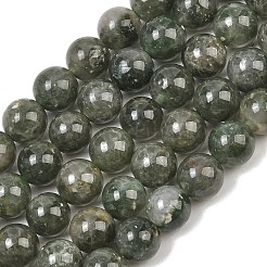Natürlichen grünen Rutilquarz Perlen Stränge&nbsp;GG-CBAC4F6-B01-8mm-C