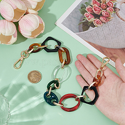 Геометрические акриловые цепочки для кошелька&nbsp;AJEW-WH0348-911