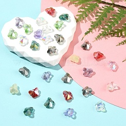 50 шт. Гальванические стеклянные бусины&nbsp;EGLA-YW0005-52