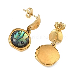 Pendientes colgantes de acero inoxidable 304 para mujer.&nbsp;EJEW-JE07348
