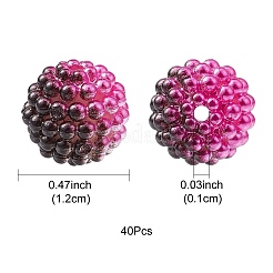 Имитация жемчуга акриловые&nbsp;OACR-FS0001-42H