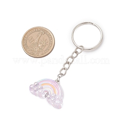 Радужные акриловые брелоки&nbsp;KEYC-JKC01398