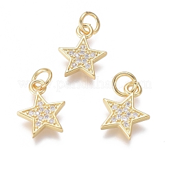 Латунные микро проложить кубического циркония подвески&nbsp;KK-G374-27