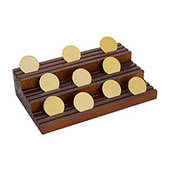 Münzvitrinen aus Holz&nbsp;ODIS-WH0086-125