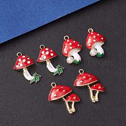 6 шт. 3 стильных осенних подвески из экологически чистого сплава с эмалью&nbsp;ENAM-YW0003-34