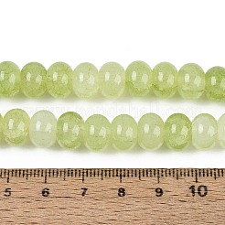 Выпечки нарисованные потрескивание стеклянные бусины пряди&nbsp;DGLA-N020-01A-01