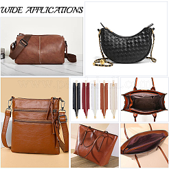 5 Stück Handtasche aus PU-Leder mit Reißverschluss in 5 Farben&nbsp;PURS-CY0001-03