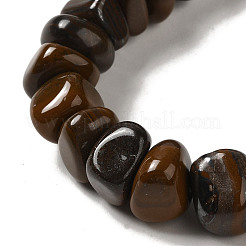 Tigre naturale perline fili di ferro&nbsp;G-B078-D06-03