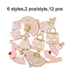 Подвески из сплава 12 шт.&nbsp;ENAM-FP0003-12