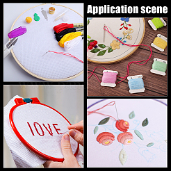 14т хлопчатобумажная ткань для вышивки крестом&nbsp;LS-DIY-WH0899-59A