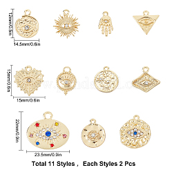 Подвески из сплава &nbsp;PALLOY-SC0001-73G-NR