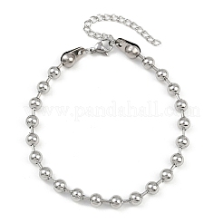 4 Stück 304 Edelstahl-Kettenarmbänder und Manschettenarmreif-Sets für Damen und Herren&nbsp;BJEW-F505-02P