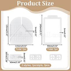1 коробка пластикового глиняного инструмента для вставки штифтов для сережек&nbsp;DIY-ME0002-28